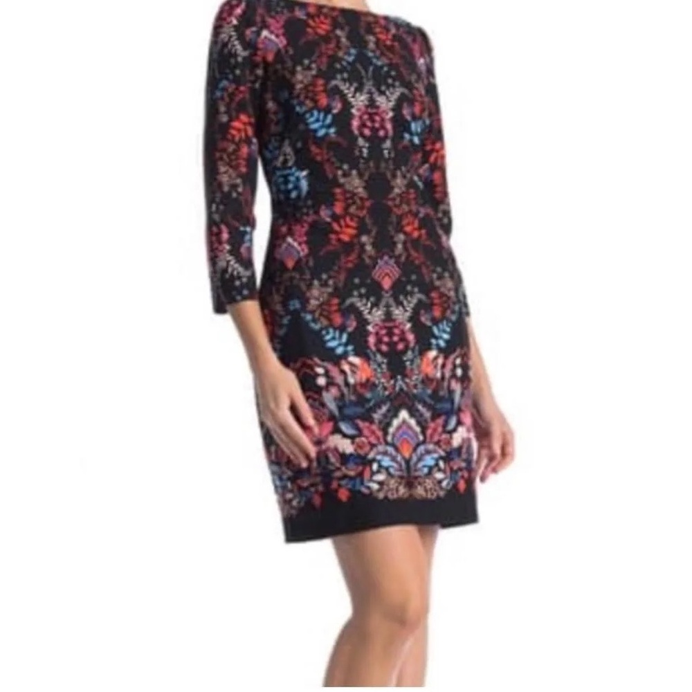 VINCE CAMUTO Floral Print Dress